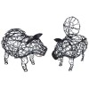 011 0822 Big Egg Basket Silver Pcs